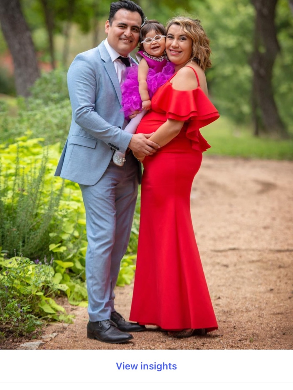 Betsy & Adam Vibrant Red Evening Dress